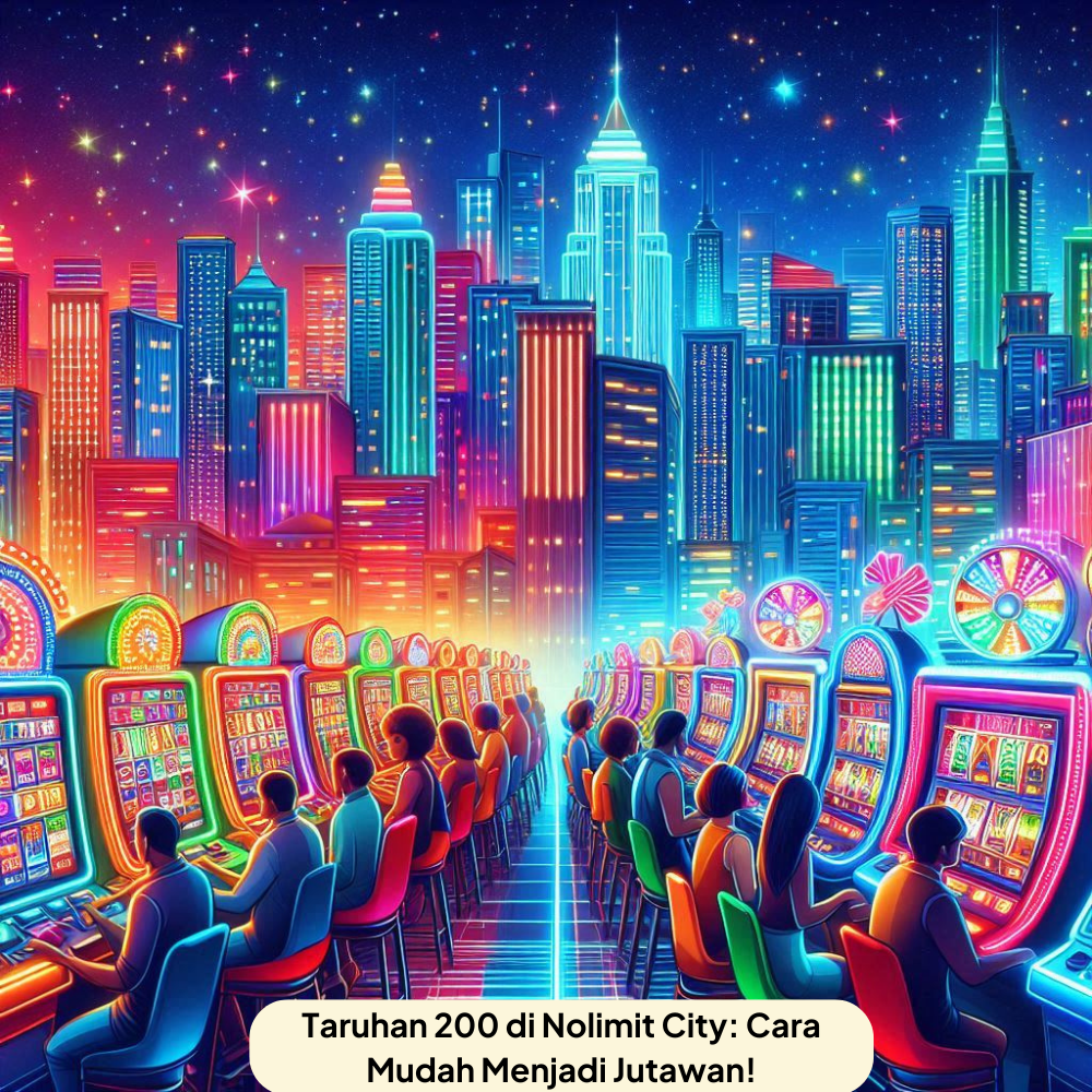 Taruhan 200 di Nolimit City: Cara Mudah Menjadi Jutawan!